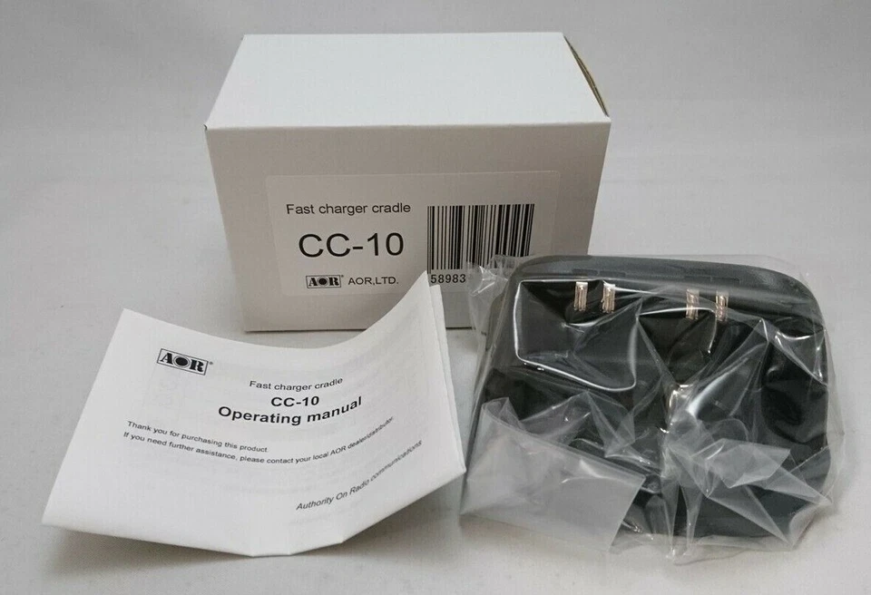 CC-10 Schnelles Ladegerät Für Digitalen Empfänger AR-DV10 AOR Aus Japan