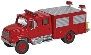 Camión de bomberos Walthers escala HO vehículo internacional 4900 primera respuesta - rojo - Imagen 1 de 1
