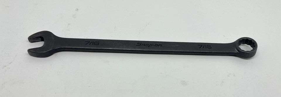 Llave De Combinación Industrial Negra Snap-On 7/16", GOEX14B - Imagen 1 de 1