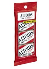 Altoids Smalls Curiously Strong Mints 🌿 Peppermint 3 X Tins