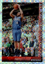 2005-06 Bowman Chrome X-Fractors Magic Basketball Card #105 Jameer Nelson /150