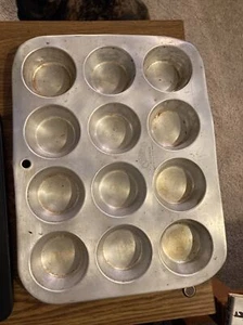 Vintage Comet USA Aluminium Muffin Dose Trade Mark reg, 12 Loch - Bild 1 von 6