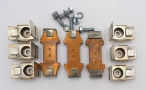 C-H WCK53 MOVEABLE CONTACTS, NO PSRING OR SCREWS, FOR SIZE 5 CONTACTOR,USED - Picture 1 of 2