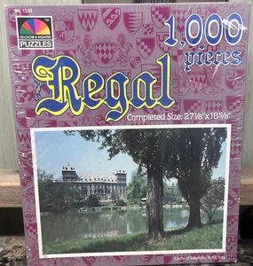Selchow & Righter Puzzles Regal Castle Of Valentino Italy 1000 Piece Vtg NEW - Picture 1 of 3