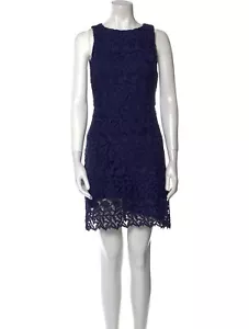 Alice + Olivia Lace High Neck Sleeveless Mini Dress Size 2 - Picture 1 of 4