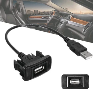 For Toyota Car Dashboard Flush Mount  USB Male to Female Extension Cable Adapter - Bild 1 von 12