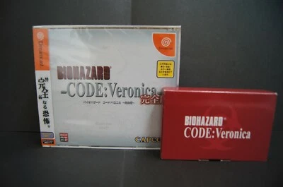 Dreamcast CODE Veronica Resident Evil Biohazard KANZEN-BAN Sealed side is tanned - Image 1 of 4