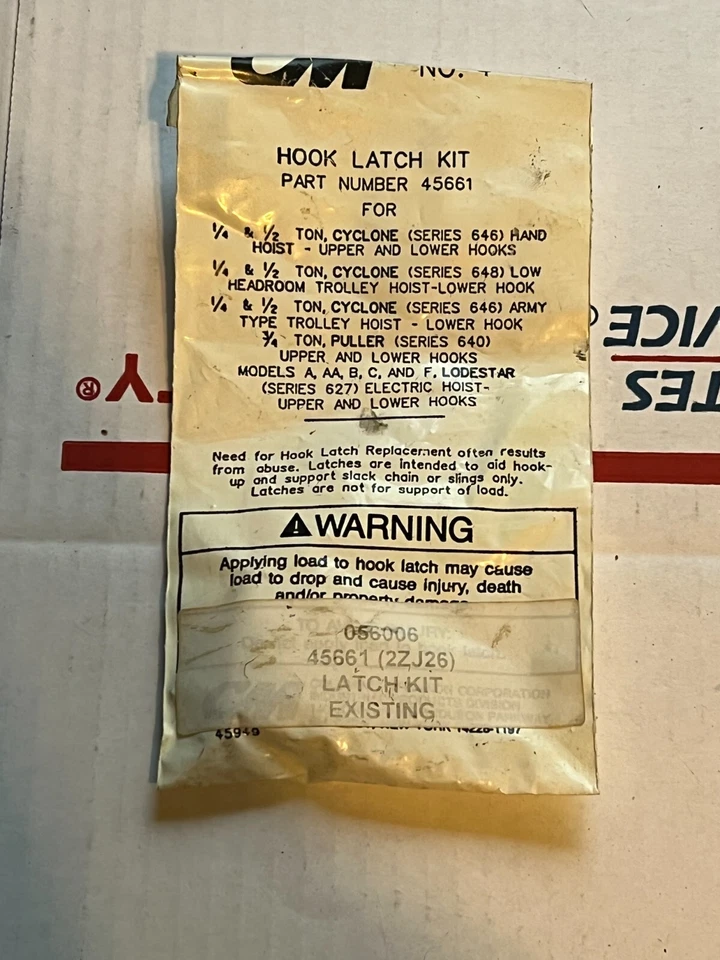 cm 45661 kit nos excedente mal embalaje Foto 1 de 1