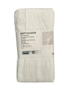 Brand New IKEA NATTJASMIN Twin/ Twin X-long Flat Sheet White 206.013.93 - Picture 1 of 2