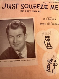 Partituras F 1946 Just Squeeze Me de Duke Ellington - Imagen 1 de 2