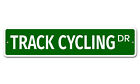 7661 SS Track Cycling 4" x 18" Novelty Street Sign Aluminum