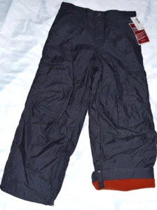 Bugle Boys Jean Co Action Pants Fleece Lined Winter Midnight Gray Size 8 - Picture 1 of 15