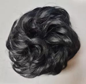 Women Hair Ring Hairpieces Wig Curly Band Ties Donut Scrunchie Bun Chignon Bride - Picture 1 of 4