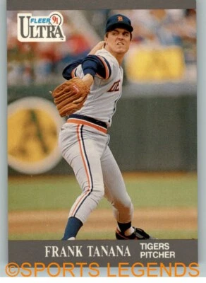 1991 MLB Fleer Ultra #128 Frank Tanana - Image 1 of 2