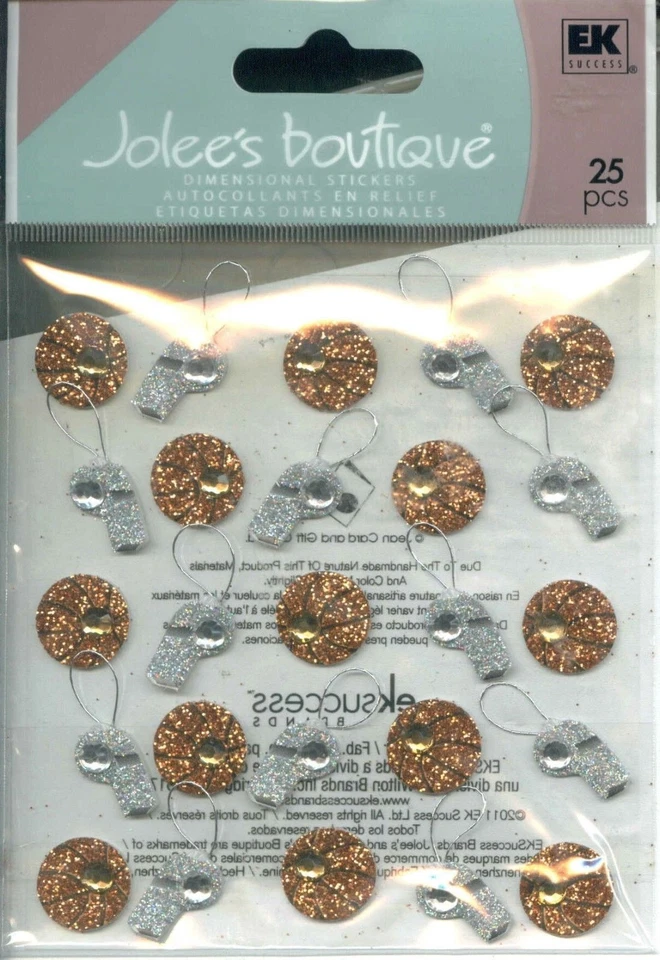 BASKETBALL Game Ball Net Backboard Uniform Score Play Border Star Court stickers Foto 1 de 1