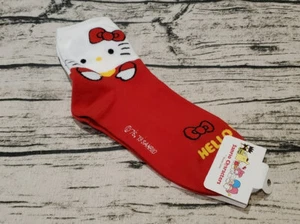 Sanrio Hello Kitty My Melody Cinnamoroll Socks Crew 22-26cm Soft Cute Twin Stars - Picture 1 of 26