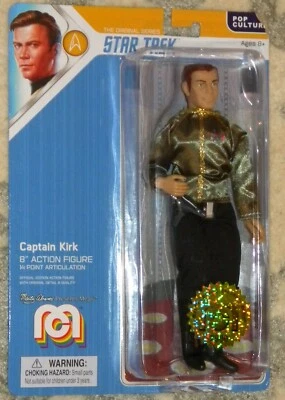 Camisa verde Mego 2019 Captain Kirk Star Trek 8" #2986 Foto 1 de 4