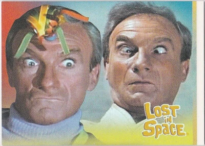 THE COMPLETE LOST IN SPACE F6 FACES OF DOCTOR SMITH JONATHAN HARRIS INSERT CARD - Image 1 of 2