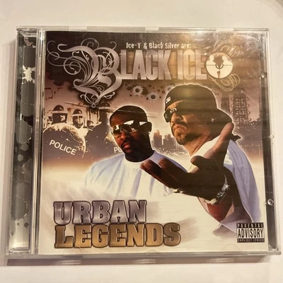 Ice T Black Silver Black Ice Urban Legends CD Mega RARE - Bild 1 von 3