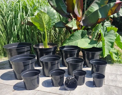 Blumentopf Pflanztopf Pflanzcontainer Anzuchttöpfe Rund 12 Größen 1-25 L 13-38cm