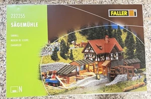 Faller 232255 Spur N Sägemühle (ohne Motor) Bausatz patiniert NEU/OVP - Bild 1 von 4