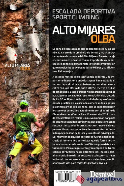 ALTO MIJARES-OLBA ESCALADA DEPORTIVA. NUEVO. ENVÍO URGENTE (Agapea) - Imagen 1 de 1