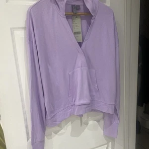 Sweaty Betty After Class Hoody Size Large Prism Purple - Picture 1 of 4
