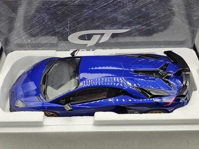 Lamborghini Aventador SVJ Blu 1:18 GT SPIRIT Kyosho Special In Box - Immagine 1 di 4