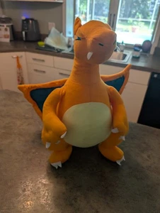 Peluche grande Charizard Pokemon Nintendo 2022 19,75" con etiqueta colgante original - Imagen 1 de 13