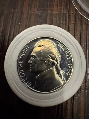 1964 P Jefferson Nickel- 5C Unique toning uncirculated  - Image 1 of 3