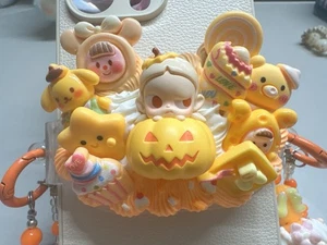 Halloween PopMart đ Zsiga Pumpkin tĂ©lĂ©phone portable clip support/support/support - Photo 1 sur 4