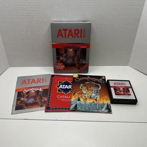 ORIGINAL BOX! Swordquest: Fire World Atari 2600 1982 Game CIB - Picture 1 of 10