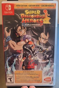 SUPER DRAGON BALL HEROES WORLD MISSION Nintendo Switch KOMPLETT Hero Edition CIB - Bild 1 von 4