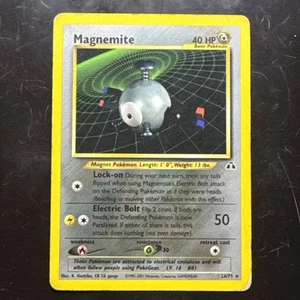 Pokemon Magnemite 26/75 Neo Discovery Unlimited WOTC - Picture 1 of 3