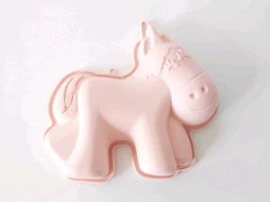 Silikonbackform Einhorn Backform Silikon Kinder Geburtstag Kuchenform - Bild 1 von 3
