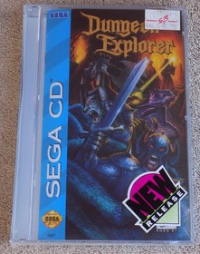 Dungeon Explorer &ndash; Sega CD &ndash; in an EB Games Gutted & Sealed Case- New Old Stock