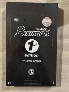 2020 Bowman 1st Edition Baseball Hobby Box - Bobby Witt ungeöffnet versiegelt - Bild 1 von 6