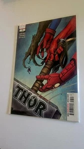 Thor #7 (2020) Olivier Coipel variante firmata dallo scrittore Donny Cates con certificato di autenticità - Foto 1 di 3