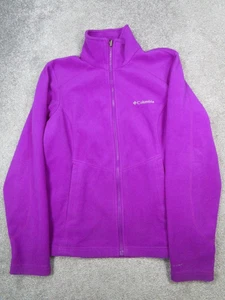 Columbia Interchange Jacket Womens Small Purple Omni-HeatFull Zip Fleece - Picture 1 of 10