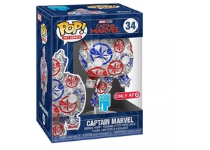 Funko - Capitana Marvel (exclusivo de Target) - Serie de arte Capitana Marvel - #34 - Imagen 1 de 1