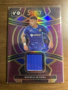 2023-24 Panini Select La Liga Mathias Olivera MATCH WORN Patch #SA-MO Purple /49 - Imagen 1 de 3