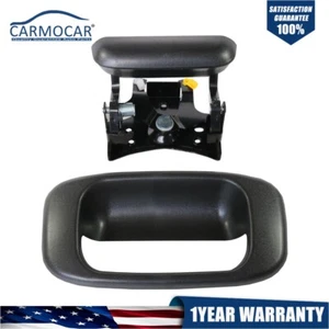 New Tailgate Handle w/Bezel with Clips For 99-07 Chevy Silverado GMC Sierra - Picture 1 of 12