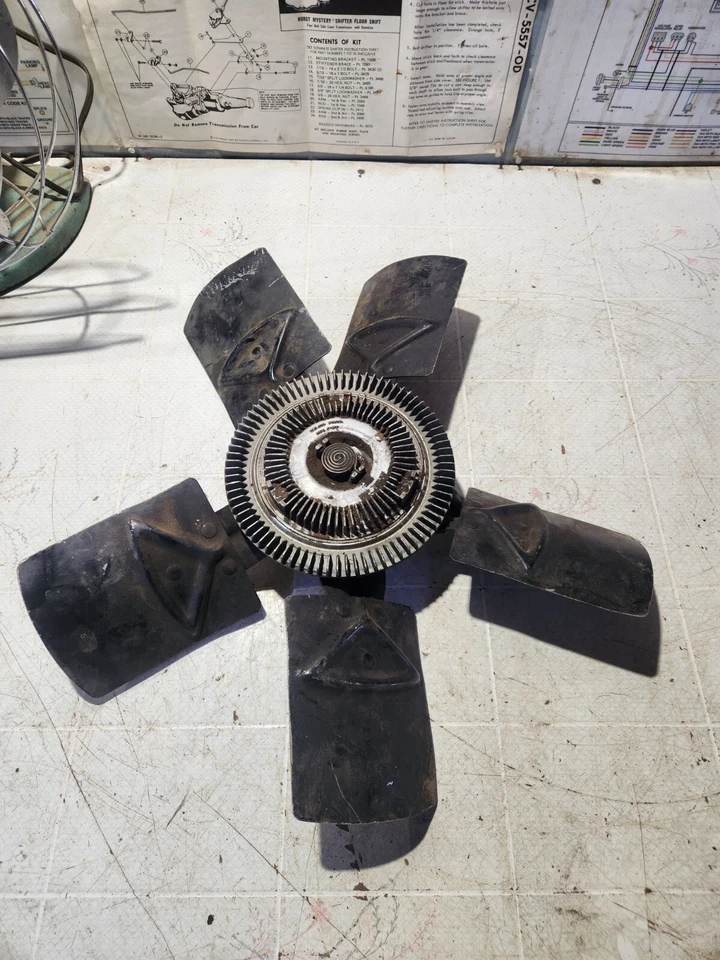 GMC BUICK SKYLARK CON VENTILADOR DE RADIADOR 305 5 aspas embrague 19" 22506279 916846 B80 Foto 1 de 2