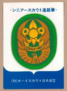 Extinct SCOUTS OF NIPPON (GIAPPONE) - DISTINTIVO PREMIO VENTURE SCOUT FALCON RANK ~ RARO - Foto 1 di 2