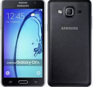Samsung Galaxy ON5 G550T GSM Unlocked 4G LTE 8GB 5 Inch 8MP Smartphone - Black - Picture 1 of 5