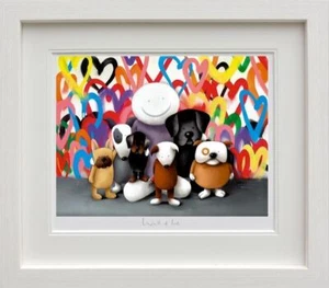 Wall of Love by Doug Hyde. Signed & FRAMED With COA, In Stock - Picture 1 of 2