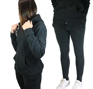 Tuta Donna in Pile con Cappuccio Des Amis Giacca Pantaloni Pigiama Casa 3 Colori - Foto 1 di 7