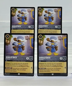 Disney Lorcana Donald Duck - Musketier 177/204 Das erste Kapitel Uncommon 4 Karten - Bild 1 von 1