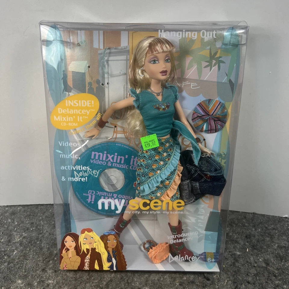 2003 Mattel Barbie Doll My Scene Hanging Out Introducing Delancey NRFB - Image 1 of 4