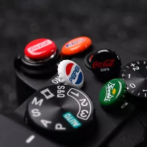 NEW Camera Soft Shutter Release Button for Leica Fuji Sony Soda Cap Shape